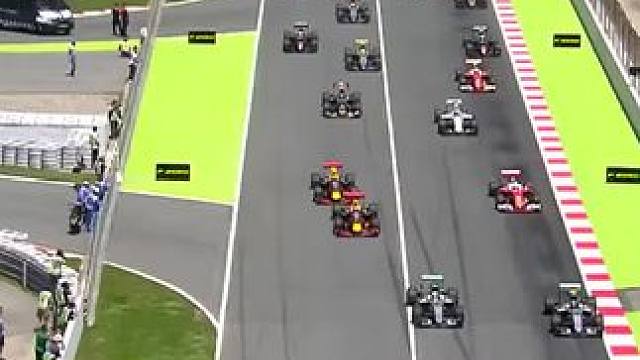 罗斯伯格&汉密尔顿世纪之撞 | 2016 F1西班牙大奖赛