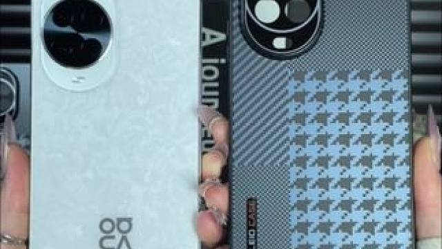 华为nova14pro格律纹手机壳，自带镜头膜，抗污不沾指纹 #华为nova14ultra手机壳#华