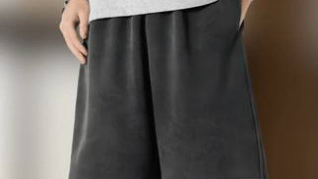 2025夏季新款美式重磅水洗休闲五分裤 #五分裤 #短裤 #男士五分裤 #男士短裤 #谁穿谁好看