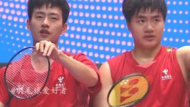 梁王组合遗憾出局，谁知道国羽男双路在何方。 #羽毛球