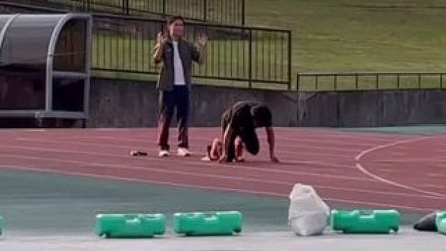 #起跑 表示很震惊