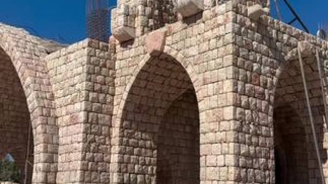 黎巴嫩原始石房砌筑！ #古建筑 #工匠手艺 #自建房 #农村建房 #黎巴嫩