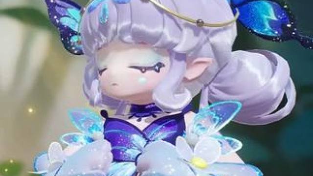 本周五新橙皮自由之蝶凡妮莎出场动画！！！ #元梦之星  #元梦之星超能学园赛季