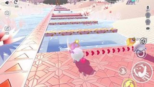 图名：垫箱一线牵#蛋仔派对创计划 #蛋仔派对地图推荐 #蛋仔奇思妙想计划