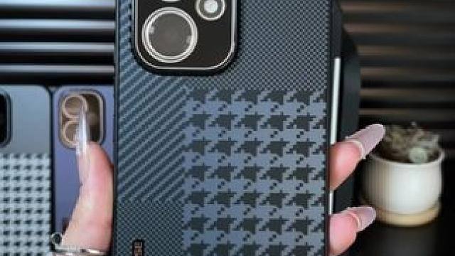 荣耀400pro高级格律纹手机壳，自带镜头膜，双层疏油层 #荣耀400手机壳#荣耀400pro手机壳