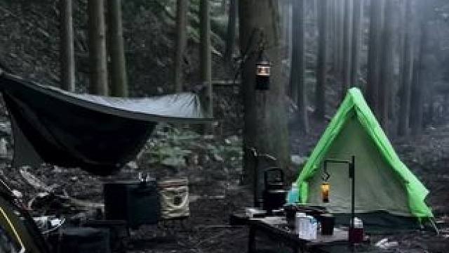 没有烦人的声音 #户外露营 #露营报告