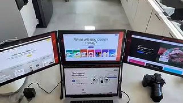 三折叠，怎么折都有面~ #玩个很新的东西