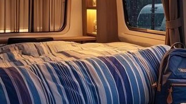 雷暴天气的森林露营，舒适车厢可以让人安心休息 #好好睡觉 #雨声助眠 #白噪音 #温馨小窝 #助眠视