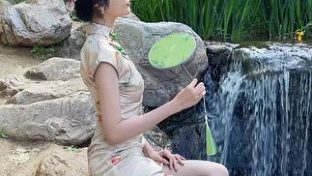 小桥流水 夕阳西下