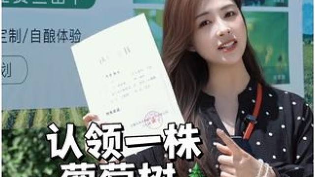 在银川花80块就能认领一株葡萄小树苗 get属于自己的定制葡萄酒，心动的举手‍♀️#强烈推荐 #葡萄