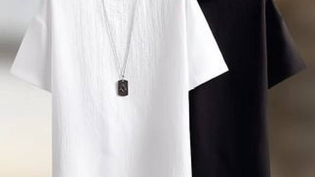 男人要对自己好点，这款罗蒙的冰丝凉感短袖T恤就很不错。 #短袖t恤 #夏季新款 #谁穿谁好看 #男士穿搭 #高级感穿搭