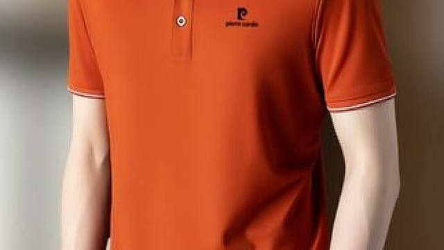 2025夏季新款皮尔卡丹冰丝短袖T恤polo衫 #男士polo衫推荐 #短袖t恤 #品质男装 #面料舒适透气 #商务休闲