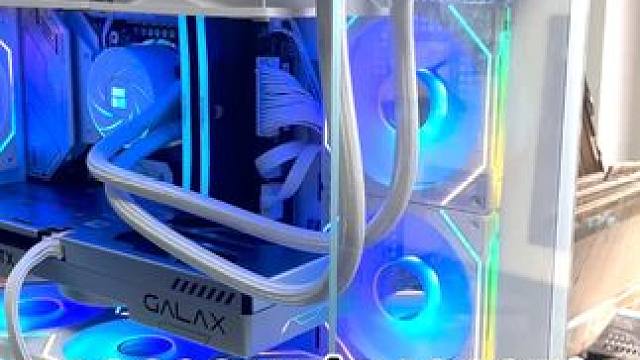 高配纯白色海景房主机来了 #电脑 #电脑装机 #电脑配置 #海景房主机