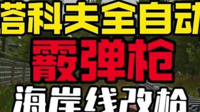 #逃离塔科夫  全自动霰弹枪海岸线改满