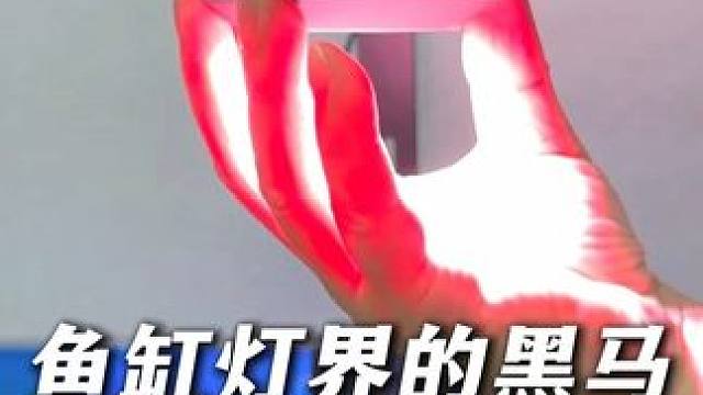 最近这个鱼缸灯界的黑马——卡瑟瑞A5鱼缸灯，性价比非常不错！ 它有专属的蓝牙软件调节，可调节鱼缸灯的