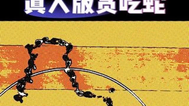 体育课堂游戏分享，贪吃蛇。