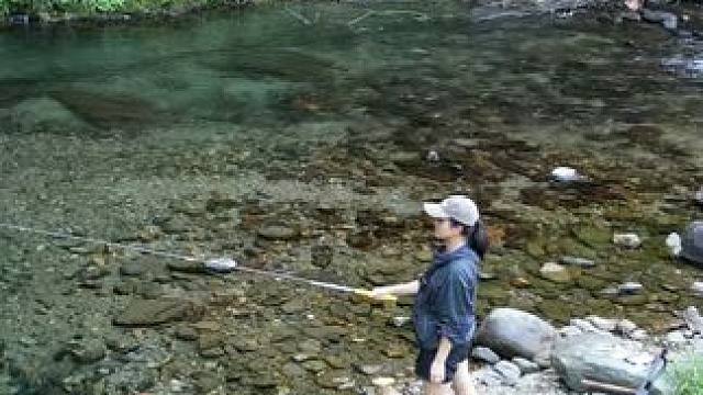 露营加钓鱼才是户外最完美的打开方式。 #露营 #钓鱼 #户外 #溪流钓 #挑战随机水域钓鱼