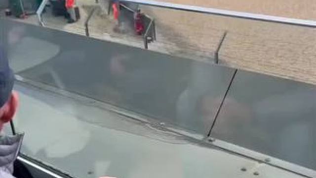 这速度摔出去至少200米 #motogp #摩托车比赛 #专业塞车请勿模仿