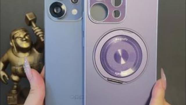 OPPOReno14pro旋转支架手机壳，高颜值可磁吸充电 #opporeno14手机壳#oppor
