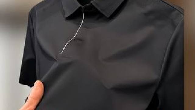 2025夏季新款潮流百搭商务休闲冰丝polo衫 #穿出高级感 #短袖t恤 #polo衫 #男士穿搭 #商务休闲