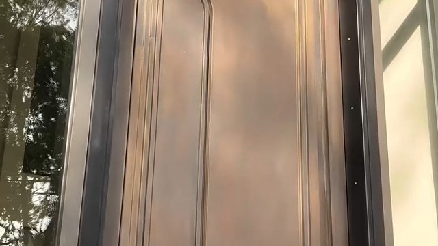 这么复古感十足的铜门你们喜欢吗#中宝天一铜门 #铜门 #别墅门