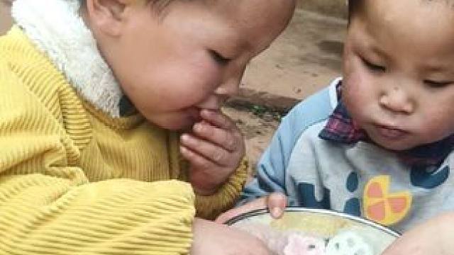 今天炸点小零食给孩子吃。#农村娃