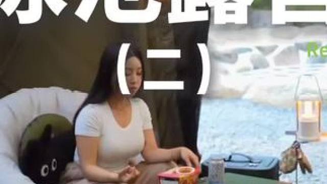 泳池露营（二）在泳池边露营很棒哎，一言不合就跳水~#露营 #助眠 #解压 #游泳 #户外露营