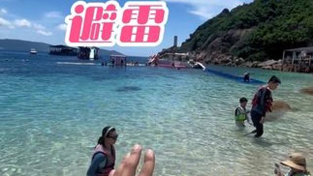 六月千万别来三亚！ 避雷6月三亚真不要来，太热了！但是海景特别美！#三亚天气 #三亚阿健旅游 #百福