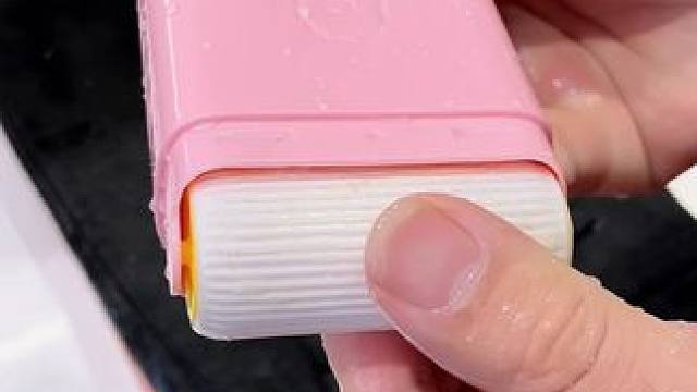 能站立的#肥皂起泡盒 ，起泡很丰富不打滑，可以把肥皂用的一点都不剩  #肥皂盒   #起泡盒  #沥