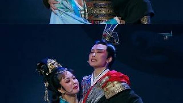 #越动青春 徐派小生#王婉娜 以大师徐玉兰的经典唱腔为基础，在《北地王·杀宫》选段中深情演绎了北地王