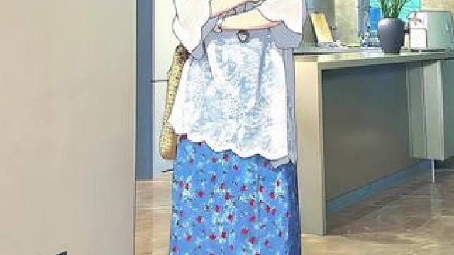 #超清爽的夏天ootd  #遮肉显瘦 #温柔风穿搭 #大码女装 #大码女装