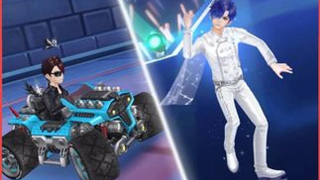 遗传吗？有点意思
#QQ飞车手游  #爸爸年轻的时候  #原来爸妈年轻时是这样  #搞笑