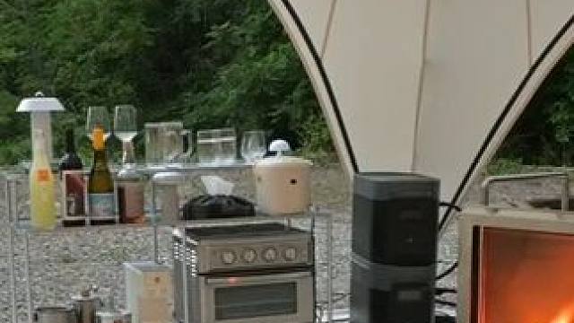 【无限露营】夫妻野外雨中露营 #露营⛺#沉浸式体验