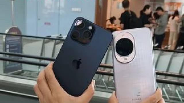 日子好起来了，我这nova也能吊打苹果了~~~ #华为手机  #鸿蒙5  #扫码  #科技 #nov