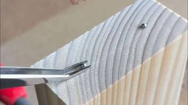 厉害的木工#木工 #木工技巧 #实用小技巧 #木工diy