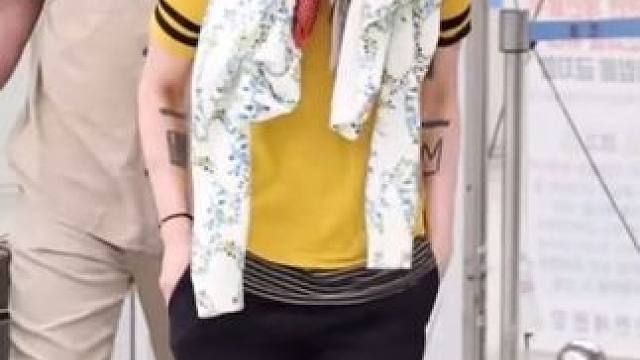 权志龙澳门演唱会结束 #gd #权志龙 #穿搭 #机场穿搭