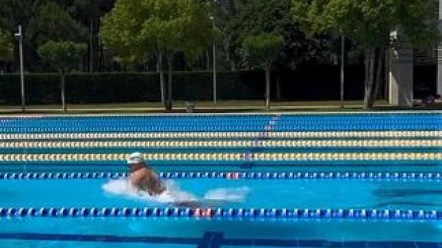 沉浸式欣赏竞技蛙泳动作看谁还说比自由泳速度慢比蝶泳少美感 #游泳馆 #蛙泳 #波蛙 #游泳训练 #竞