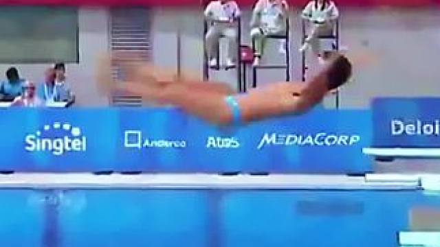 哈哈哈哈跳水用方言解说，爆笑不断。方言配音，仅供娱乐。 #方言配音搞笑 #方言配音 #山东方言 #看