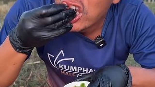 柠檬块蔬菜海鲜汁刺身三文鱼 #美食 #泰国美食 #户外美食 #内容启发搜索