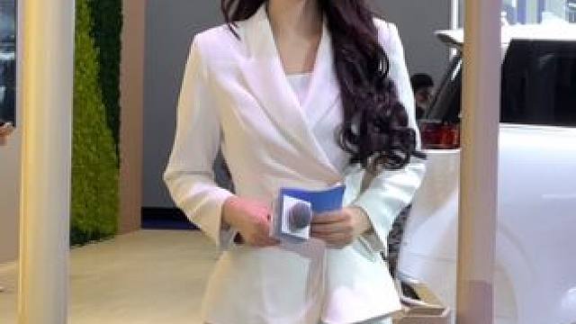 重庆车展#时尚职业装 #车展主持人 #模特之家