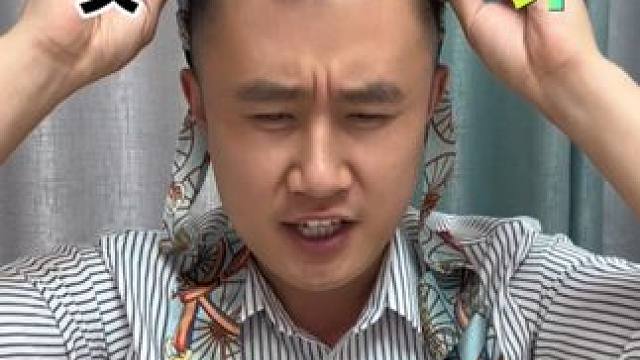 一戴一推就能秒变高颅顶？真的这么简单？ #头饰发饰 #发箍这样戴好美 #日常发型 #测评