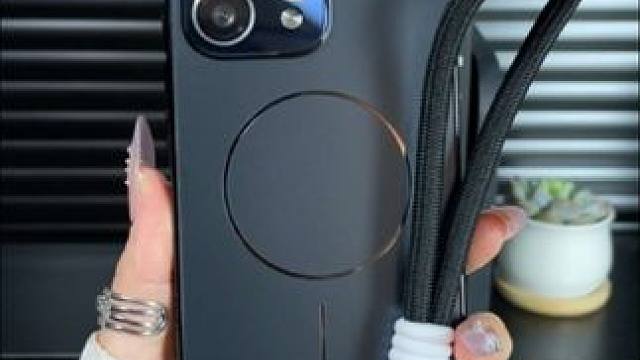 OPPOReno14pro磁吸手机壳，可拆卸手绳，带镜头膜 #opporeno14手机壳#oppor