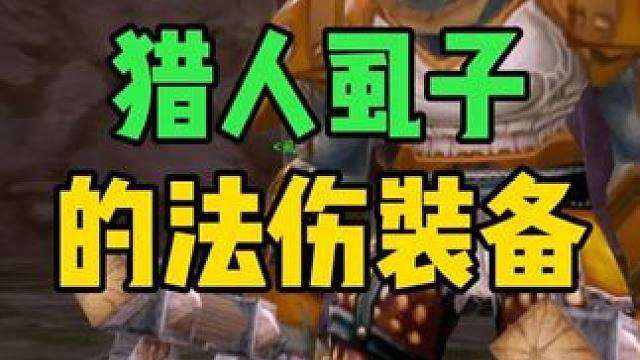 猎人虱子的法伤装备 魔兽世界怀旧服 法伤猎人配装 #魔兽世界巫妖王终章版本上线 #魔兽世界怀旧服攻略