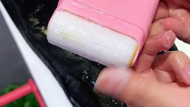 肥皂起泡盒 能站立的#肥皂起泡盒 ，起泡很丰富不打滑，可以把肥皂用的一点都不剩  #肥皂盒   #起