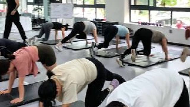 我的日常带课，大家一起进步的感觉真好#丹妮减脂操