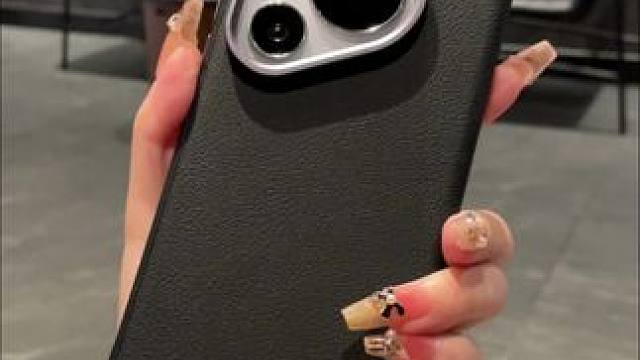 华为Pura80pro高档素皮手机壳，镜头加高保护，不沾指纹 #华为pura80手机壳#华为pura