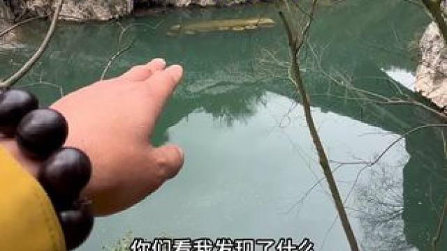 在贵州大山的一条河沟里，居然发现了一辆罐车静静的躺在河里，看上去好多年了，也不知道具体情况#户外 #