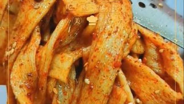 #纯手工零食 #自制辣条家常做法