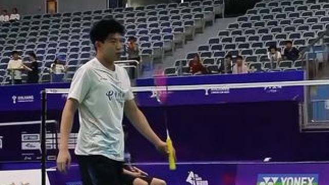 扑通一下 #羽毛球 #新疆林丹杯 #林丹杯羽毛球公开赛 #羽毛球精彩片段