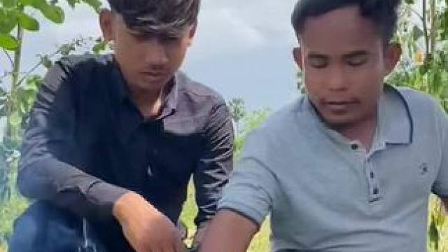 东南亚矮子 #我的乡村生活 #农村美食记录生活 #原创视频 #野外生活